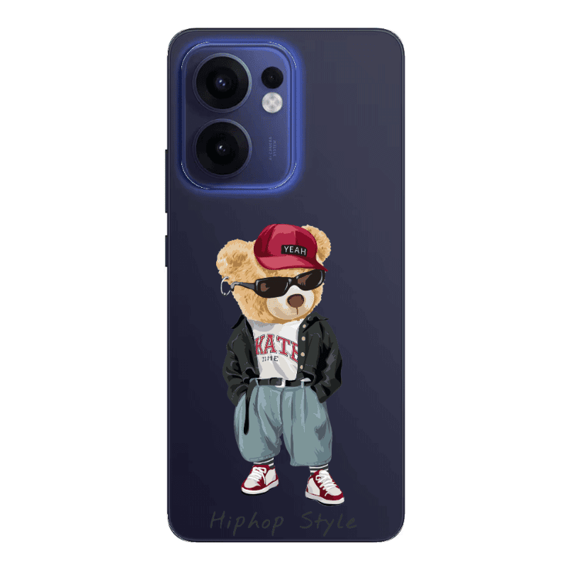 Oppo Reno13 FS Hip hop style Transparent Silicone TPU Θήκη